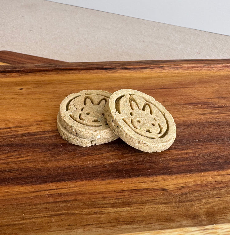 Botanical Digestive Blend rabbit biscuit with carrot and papain from BunBun & Co
